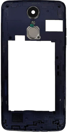 Mid-frame Housing Lg K8 2017 Aristo Us Version Genuine Oem Blue