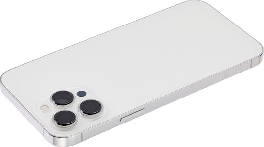 Back Housing W Small Parts Iphone 13 Pro Max Eu Global Version Aftermarket Plus Silver