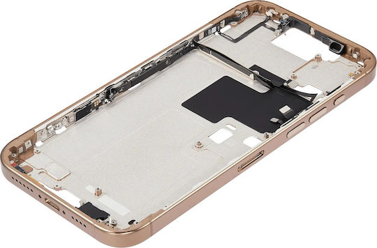 Mid-frame Housing Power Volume Button Iphone 16 Pro Max Eu Global Version Aftermarket Plus Desert Titanium