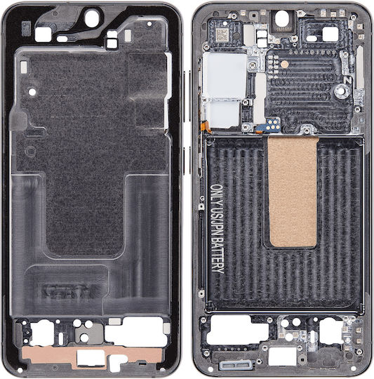 Средна Рамка За Мобилен Телефон Samsung Galaxy S23 5G US & International Version Зелен