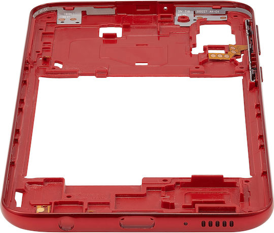 Mid-frame Housing Samsung Galaxy A40 A405 2019 Aftermarket Plus Coral