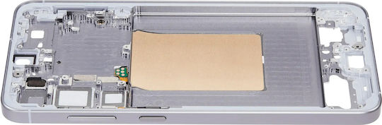Mid-Frame Gehäuse Samsung Galaxy S25 Plus 5G Us & Internationale Version Silber Schatten