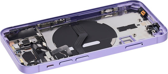 Back Housing W Small Parts Iphone 12 Mini Eu Global Version Aftermarket Plus Purple