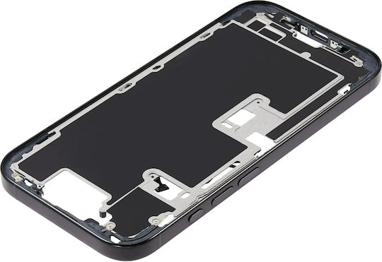 Mid-frame Housing Power Volume Button Iphone 16 Pro Us Version Aftermarket Plus Black Titanium