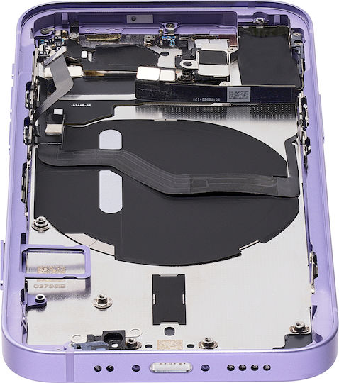 Back Housing W Small Parts Iphone 12 Mini Eu Global Version Aftermarket Plus Purple