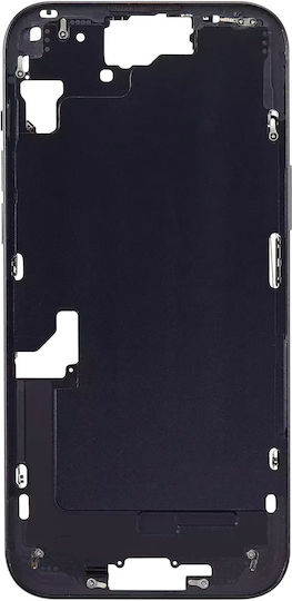 Mid-frame Housing W Small Parts Iphone 15 Plus Us Version Aftermarket Plus Black