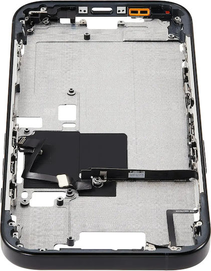 Mid-frame Housing Power Volume Button Iphone 16 Pro Us Version Aftermarket Plus Black Titanium