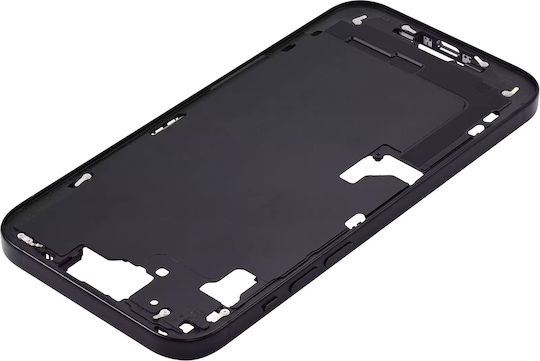 Mid-frame Housing W Small Parts Iphone 15 Plus Us Version Aftermarket Plus Black