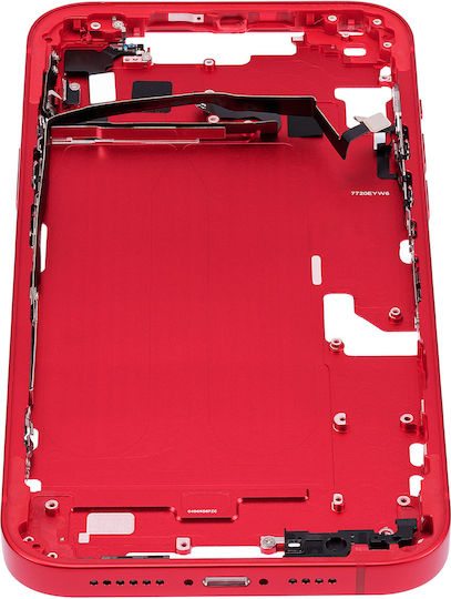 Mid-frame Housing W Small Parts Iphone 14 Plus Us Version Aftermarket Plus Red
