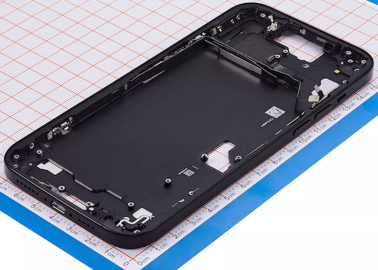 Mid-frame Housing W Small Parts Iphone 15 Plus Us Version Aftermarket Plus Black
