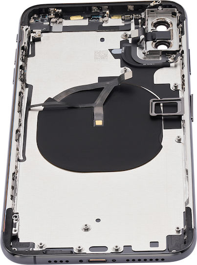 Back Housing Small Components Pre-installed Iphone Xs Max No Logo Aftermarket Plus Space Gray