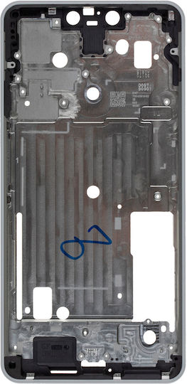 Средна Рамка За Мобилен Google Pixel 3 XL Бяла