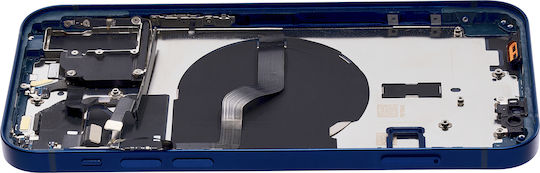 Back Housing W Small Parts Iphone 12 Eu Global Version Aftermarket Plus Blue