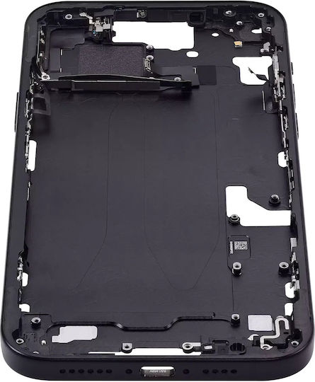 Mid-frame Housing W Small Parts Iphone 15 Plus Eu Global Version Aftermarket Plus Black