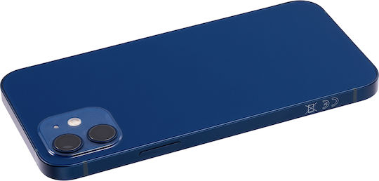 Back Housing W Small Parts Iphone 12 Eu Global Version Aftermarket Plus Blue