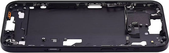 Mid-frame Housing W Small Parts Iphone 15 Plus Eu Global Version Aftermarket Plus Black