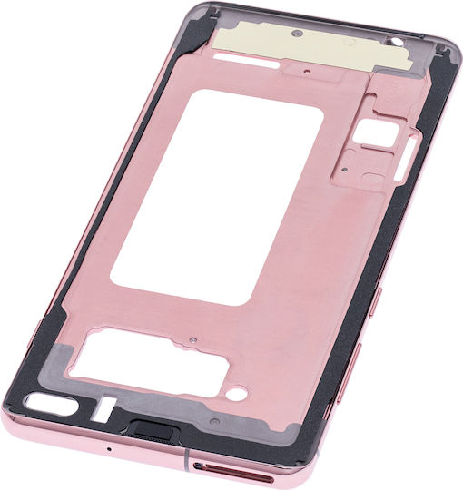 Mid-frame Housing Samsung Galaxy S10 Plus Small Parts Flamingo Pink