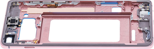 Mid-frame Housing Samsung Galaxy S10 Plus Small Parts Flamingo Pink