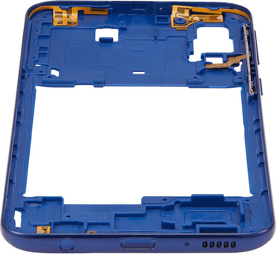 Mid-frame Housing Samsung Galaxy A40 A405 2019 Aftermarket Plus Blue