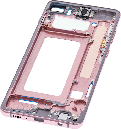Mid-frame Housing Samsung Galaxy S10 Plus Small Parts Flamingo Pink