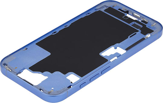Mid-frame Housing Power Volume Button Iphone 16 Us Version Aftermarket Plus Ultramarine
