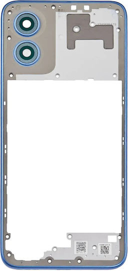 Mid-frame Motorola Moto G Play Xt2413 2024 Coronet Blue Genuine Oem