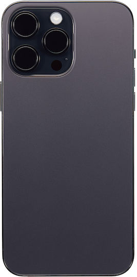 Back Housing W Small Parts Iphone 14 Pro Max Us Version Aftermarket Plus Space Black