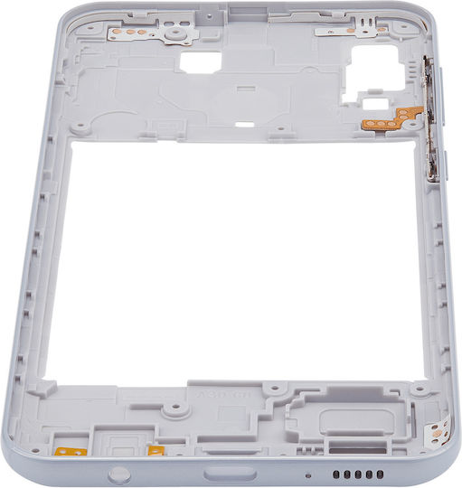 Mid-frame Housing Samsung Galaxy A30 A305 2019 Aftermarket Plus White
