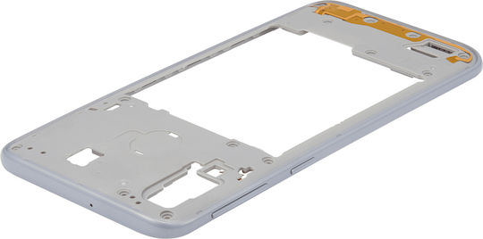 Mid-frame Housing Samsung Galaxy A40 A405 2019 Aftermarket Plus White