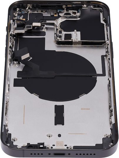 Back Housing W Small Parts Iphone 14 Pro Max Us Version Aftermarket Plus Space Black