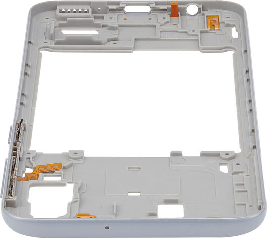 Mid-frame Housing Samsung Galaxy A40 A405 2019 Aftermarket Plus White