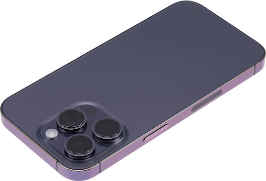 Back Housing W Small Parts Iphone 14 Pro Us Version Aftermarket Plus Deep Purple