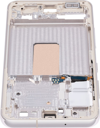 Средна Рамка За Мобилен Samsung Galaxy S23 5g Us & International Версия Крем