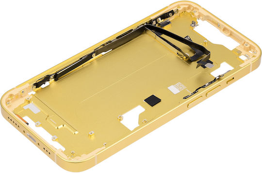 Mid-frame Housing W Small Parts Iphone 14 Us Version Aftermarket Plus Yellow