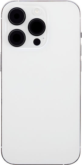 Back Housing W Small Parts Iphone 14 Pro Us Version Aftermarket Plus Silver