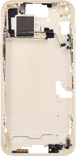 Mid-frame Housing W Small Parts Iphone 15 Plus Us Version Aftermarket Plus Yellow