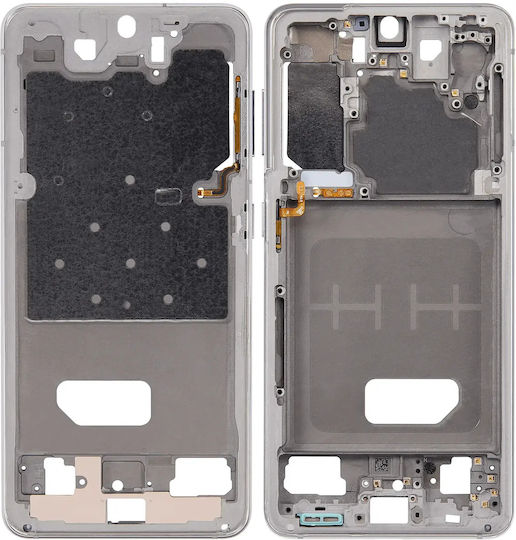 Mid-frame Housing Samsung Galaxy S21 5g Phantom White