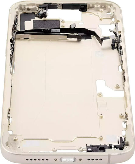 Mid-frame Housing W Small Parts Iphone 15 Plus Us Version Aftermarket Plus Yellow