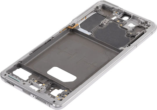 Mid-frame Housing Samsung Galaxy S21 5g Phantom White