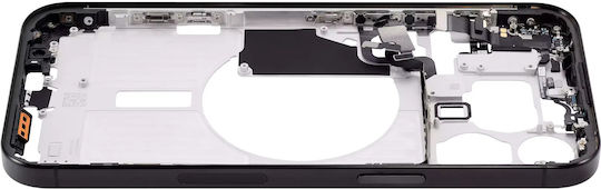 Mid-frame Housing W Small Parts Iphone 15 Pro Max Us Version Aftermarket Plus Black Titanium