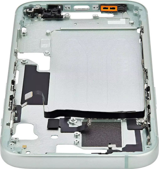 Mid-frame Housing W Small Parts Iphone 15 Us Version Aftermarket Plus Green