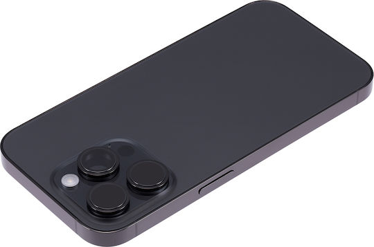 Back Housing W Small Parts Iphone 14 Pro Eu Global Version Aftermarket Plus Space Black