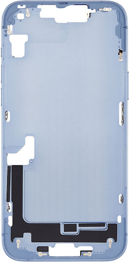 Mid-frame Housing W Small Parts Iphone 14 Plus Eu Global Version Aftermarket Plus Blue