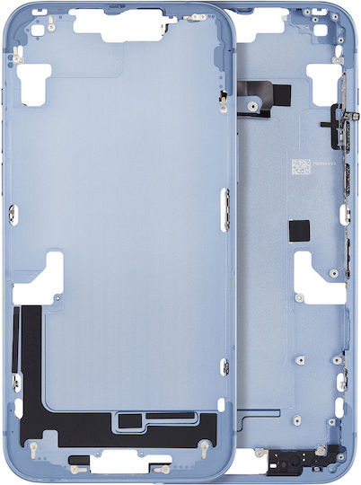Mid-frame Housing W Small Parts Iphone 14 Plus Eu Global Version Aftermarket Plus Blue