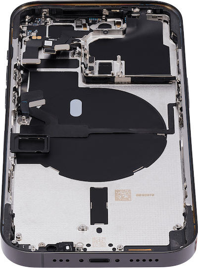 Back Housing W Small Parts Iphone 14 Pro Eu Global Version Aftermarket Plus Space Black