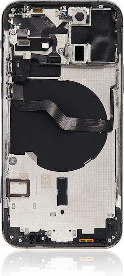 Back Housing W Small Parts Iphone 12 Pro Eu Global Version Aftermarket Plus Graphite