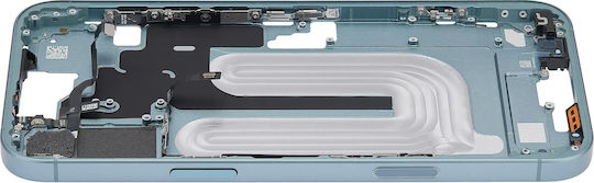 Mid-frame Housing Power Volume Button Iphone 16 Plus Us Version Aftermarket Plus Teal