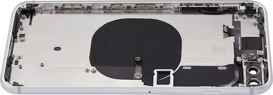 Back Housing Small Components Pre-installed Iphone 8 Plus No Logo Aftermarket Plus Silver