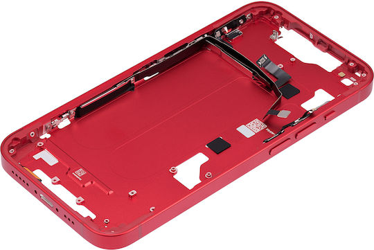 Mid-frame Housing W Small Parts Iphone 14 Us Version Aftermarket Plus Red