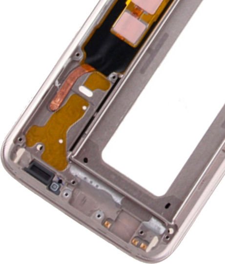 Mid-frame Housing Samsung Galaxy S7 Small Parts Gold